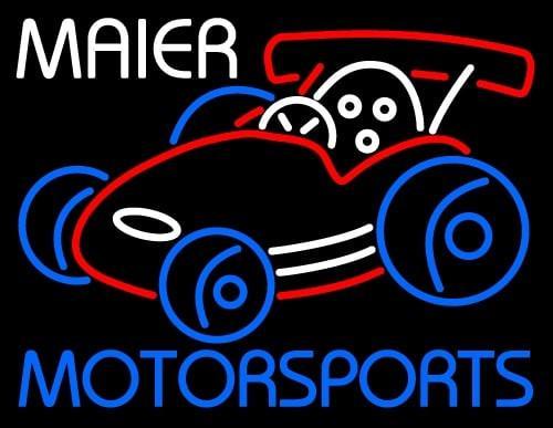 Maier Motorspots Go Kart Neon Sign